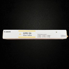 Canon Genuine GPR-56 Yellow Toner Cartridge OEM 1001C003AA C7565 C7570 C7580 New picture
