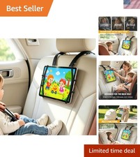 Non-Slip Silicone Tablet Holder for Cars – Washable & Fits All 7.5-12.9 picture