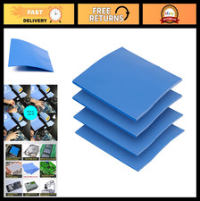 4 Pack Thermal Pads 100x100mm 0.5mm 1mm 1.5mm 2mm High Efficiency 6.0 W/mK Heat picture