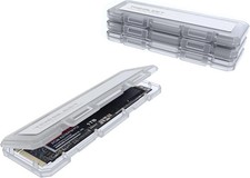 4-Pack NVMe Case Protective Box for M.2 2280 SSD Portable with 4 Pack, White  picture