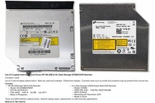 Lot of 2 Laptop DVD Drives HP SN-208 HL GT60N Super Multi DVD Rewriter SATA picture