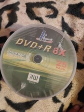 25 Pack Hypermedia DVD+R 8x 4.7GB 120 minute blank discs - New Factory Sealed picture