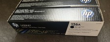 NEW GENUINE HP 126A Dual Pack CE310AD Black Toner Cartridge LaserJet Pro CP1025 picture