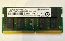 Transcend 16GB DDR4 2133 SO-DIMM 2Rx8 Laptop RAM TS2GSH64V1B picture
