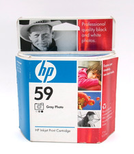 HP 59 Gray Ink Photo Ink Cartridge Photosmart C9359AN SEALED picture