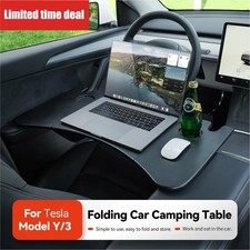 YZ Steering Wheel Laptop Tray for Tesla Model 3 Y X S Portable Car Desk picture