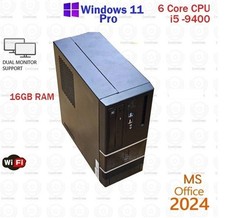 ASUS PC Desktop Intel Core i5 9400 16GB 500GB SSD Win 11 Pro Office24 picture