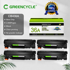 For HP LaserJet P1505 P1505n M1120 M1522n M1522nf 4PK CB436A 36A Black Toner picture