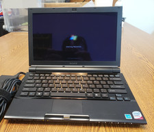 Sony VAIO VGN-T2500 Netbook Windows 7 Restored ** VINTAGE ** picture