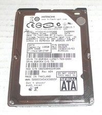 Hitachi HTS541612J9SA00 120GB Sata Hard Drive P/N: 0A50529  MLC: DA1625 picture