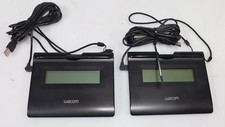 Lot 2x Wacom STU-300 USB LCD Signature Tablet picture