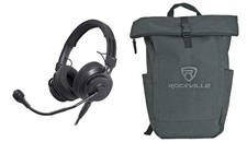 Audio Technica BPHS2a-XF4 Broadcast Stereo Headset in 4-Pin XLRF+Backpack picture