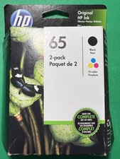 Genuine HP 65 Ink Cartridge Combo Pack for HP 2622 3752 3755 3722 printer-NEW    picture