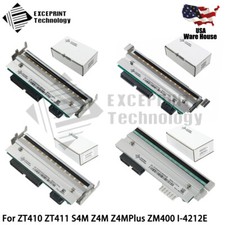 ✅ PrintHead For ZT410 ZT411 S4M Z4M Z4MPlus ZM400 I-4212E Thermal Printers USA ✅ picture