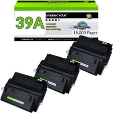 3PK High Yield Q1339A 39A Toner Compatible with HP LaserJet 4300tn 4300dtn 4300d picture