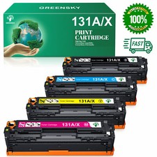 4PK High Yield CF210X - CF213A 131X Toner Set For HP Color Laserjet M251n M276nw picture