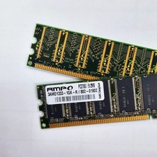  AMPO PC-2700 512 MB SO-DIMM 333 MHz DDR SDRAM Memory (KB512333NB) 2pk picture