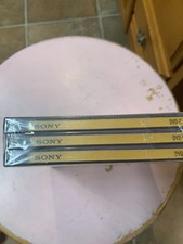 Sony DVD-R 4.7GB 120 Min Blank Recordable Discs 3-Pack Factory Sealed New NOS picture