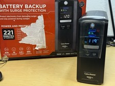 CyberPower (LX1500GU3) 1500VA / 900W Battery Backup - NO BATTERIES - TESTED picture