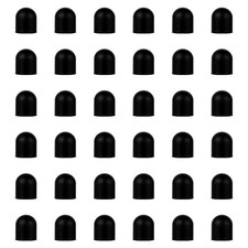 36Pcs Rubber Tips for Stylus Pens, 0.24inch (6mm) Replacement Nibs Black  picture