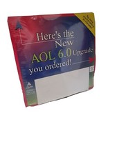 *SALE* AOL 6.0 Installation Disk Sealed  (1999 Rare Floppy Disk/Cd-Rom) picture