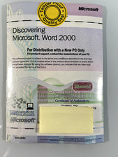 Microsoft Word 2000 with Key and COA Will not Work on Windows 10 or 11 picture