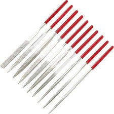 10pcs Mini File Set150 Grit Needle Files Tools Flat Coated Files for 3D Printer picture