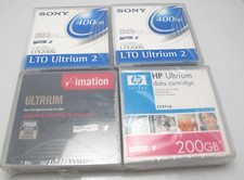 Lot of 4 New HP Ultrium 200GB Tape Data Cartridges C7971A Sony LTX200G picture