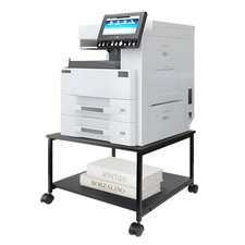 EMERIT 2-Tier Under Desk Printer Stand w/Storage - 19.5x19.5x12.8''Heavy Duty... picture