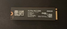 100% Health Crucial 2TB P3 Plus NVMe PCIe 4.0 M.2 Laptop Desktop Internal SSD picture