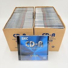 SKC PROFESSIONAL FCR74B CD-R 650MB 74min Blank Recordable Discs SEALED 49 picture
