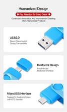 256GB OTG USB Flash Drive WANSENDA Micro USB Photo Stick for Android Devices/PC picture