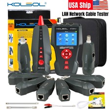 KOLSOL NF-8601W Network Cable Tester For RJ45, RJ11, BNC, PING/POE Metal Cable picture