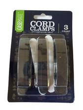 NEW Casemate Cord Organizer CLAMPS Set of  3 Clips Closed 3.5