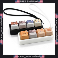 Cat Keyboard Fidget Clicker 4-Key Compact Stress Relief Tool picture