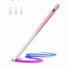 JAMJAKE Stylus Pen for iPad 2018-2025, 10 Mins Fast Charge with Tilt white  picture