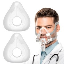 Full Face Mask Cushion Small for F20 2-Pack- Soft Silicone Seal, Open Box picture