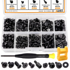 400Pcs PC Computer Screws Kit Motherboard Standoffs Case Fan SSD CD-ROM Set picture