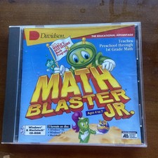 MATH BLASTER JR. - PRESCHOOL THROUGH FIRST GRADE LEARNING GAME, F1 picture