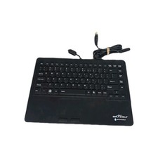 Seal Shield All-in-One Medical Keyboard Wired S86P2 silicone Keyboard Black  picture