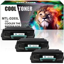 3PK 203L Toner Compatible for Samsung MLT-D203L SL-M3320ND M3820 M4020ND M4072FD picture
