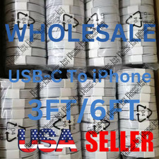 Wholesale Lot USB-C to iPhone Cable PD Fast Charger For iPhone 11 12 13 14 Cord picture