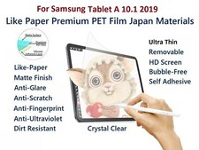 Paper Feel Matte Film Anti-Glare Screen For Samsung Tablet A 10.1, 2019 picture