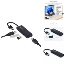 StarTech 4-Port USB-A Hub 5Gbps 5in/13cm Cable iMac H5A4A-USB-HUB picture