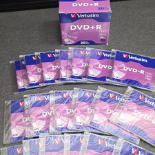 PACK OF 19 Verbatim AZO DVD+R 4.7GB 16X 120Min Recordable Disc Jewel Case #95059 picture