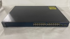 Cisco Catalyst 3560 24-Port Fast Ethernet PoE Switch WS-C3560V2-24PS-S No Ears picture