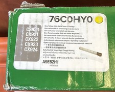LEXMARK 76COHYO and  76COHMO Toners Cartridge Yellow picture