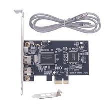 New 3 Ports 1394A Expansion Card PCI Express 1X to External IEEE 1394 Adapter picture
