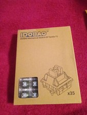 IDOBAO Mechanical T1 Tactile Keyboard Switches, 35 Pieces picture