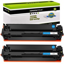 2PK Cyan Toner Replacement for HP CF501A 202A Color LaserJet Pro M254dw M281cdw picture